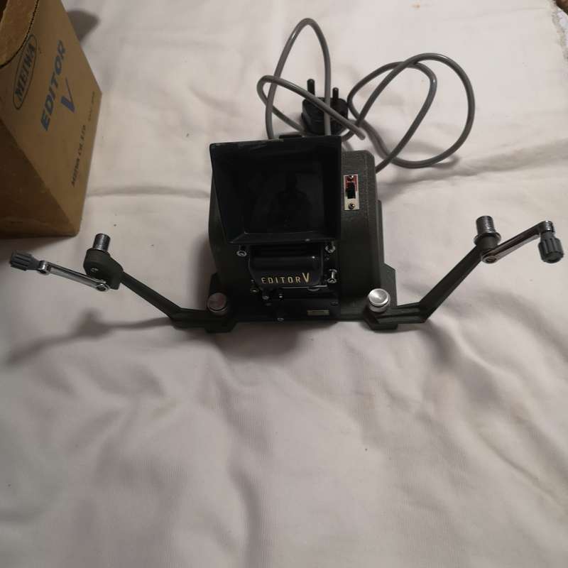 Vintage Meiwa Film Editor- Made in Japan- working