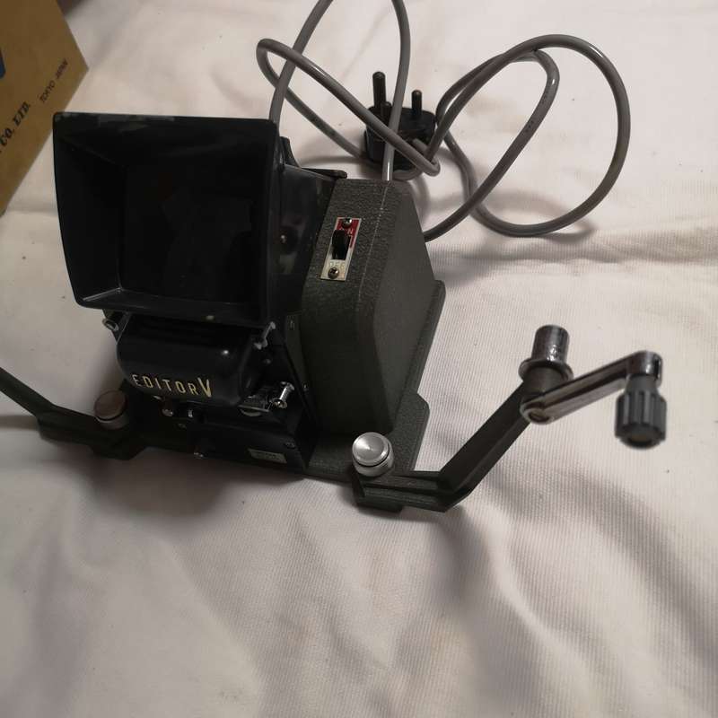 Vintage Meiwa Film Editor- Made in Japan- working