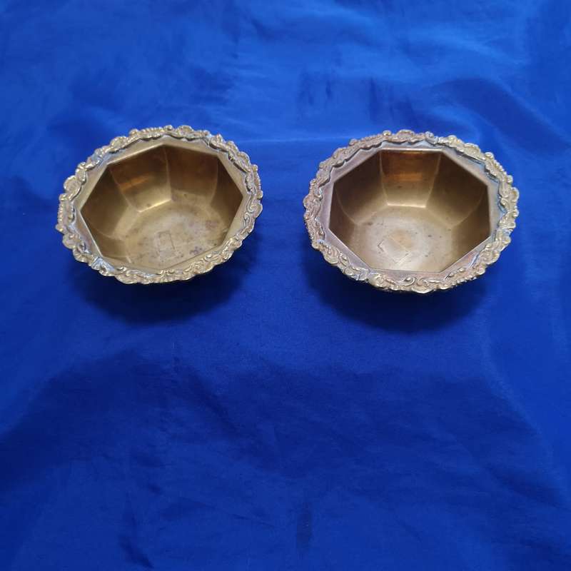 Vintage Solid Brass Bowls- Set