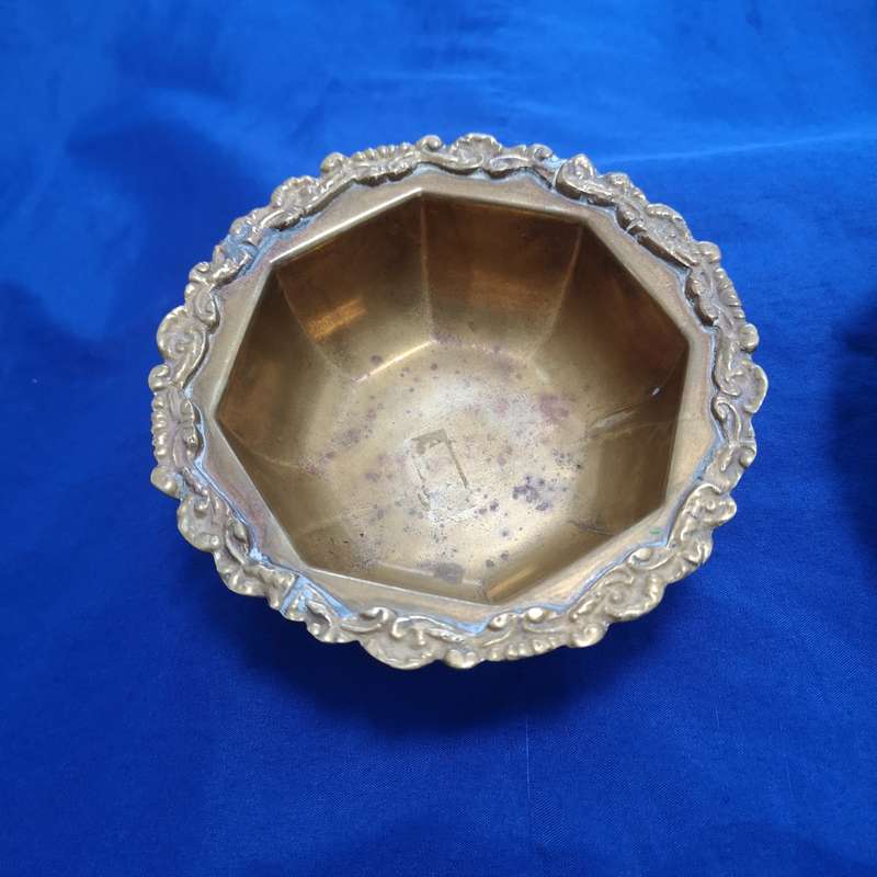 Vintage Solid Brass Bowls- Set
