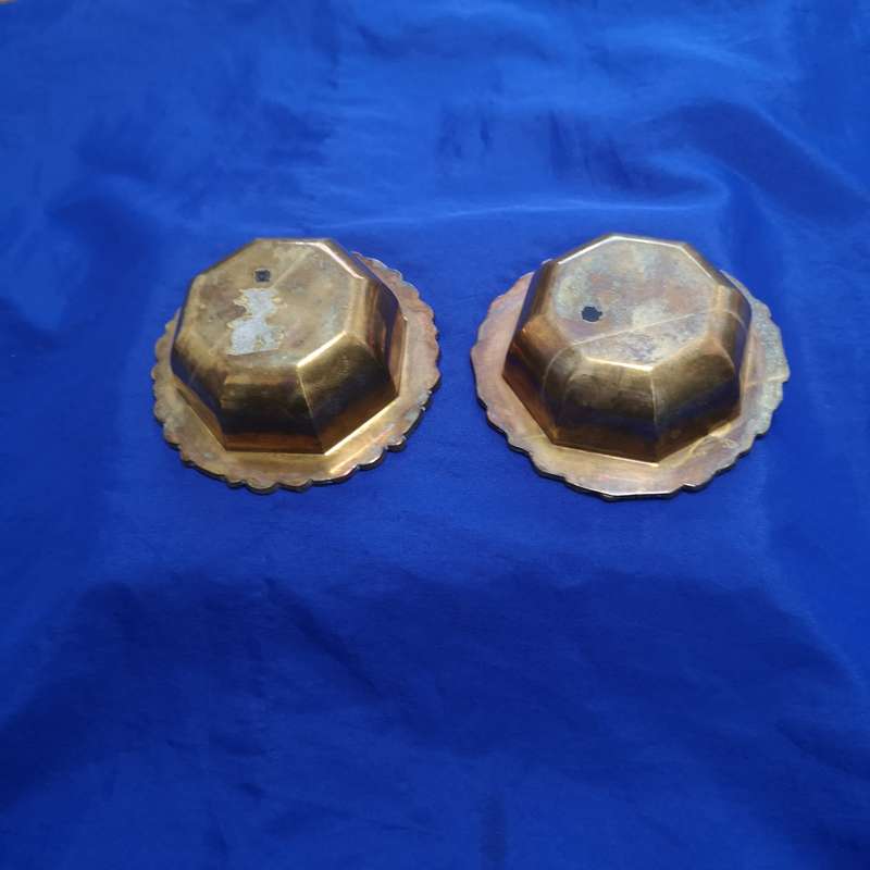Vintage Solid Brass Bowls- Set