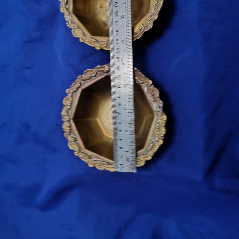 Vintage Solid Brass Bowls- Set
