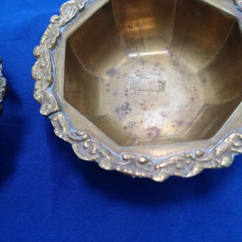 Vintage Solid Brass Bowls- Set