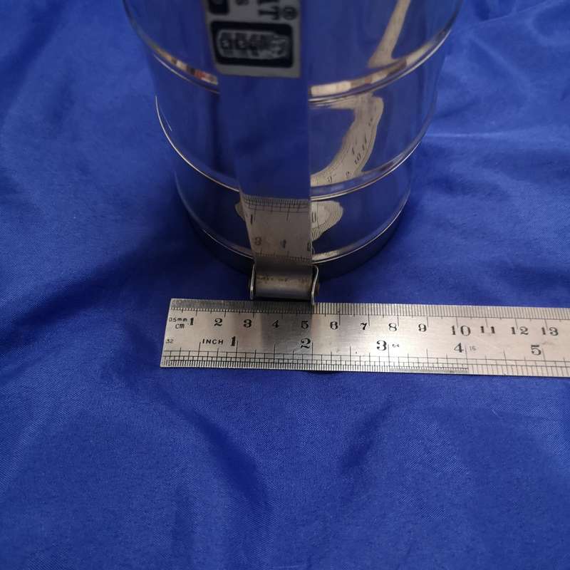 Vintage 4 Tier Section Metal Tiffin/ Lunch Box Steamer Storage with Handle- High Quality