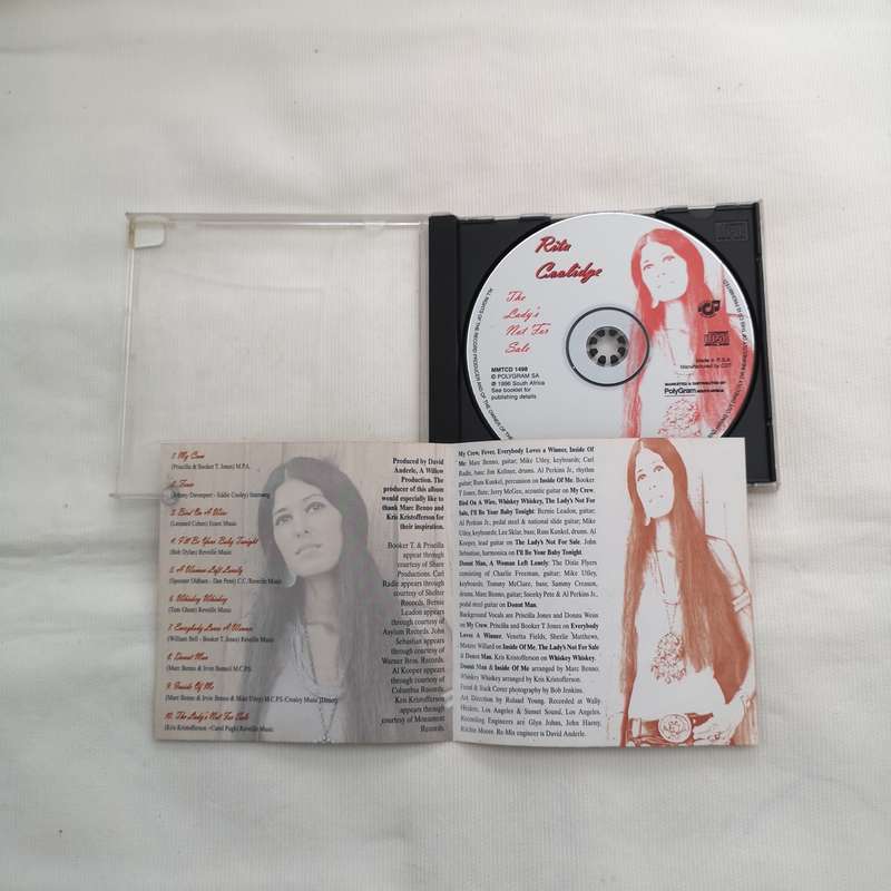 Rita Coolidge - The Lady's Not For Sale CD
