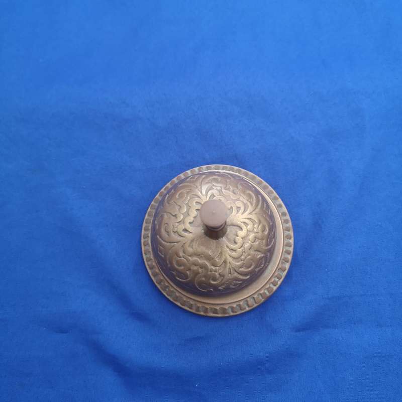Antique Bronze/ brass desktop bell- guest or reception area