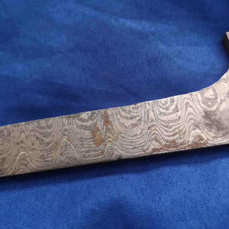 Hand Forged Blank Blades DAMASCUS Steel Knife Make Your Own Handle- Vintage