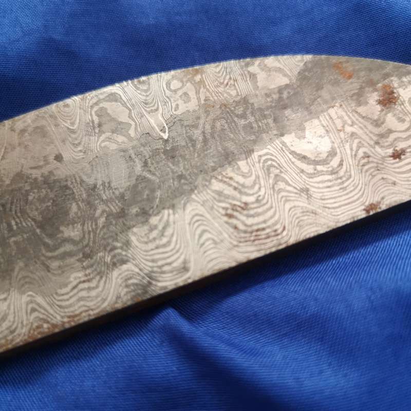 Hand Forged Blank Blades DAMASCUS Steel Knife Make Your Own Handle- Vintage