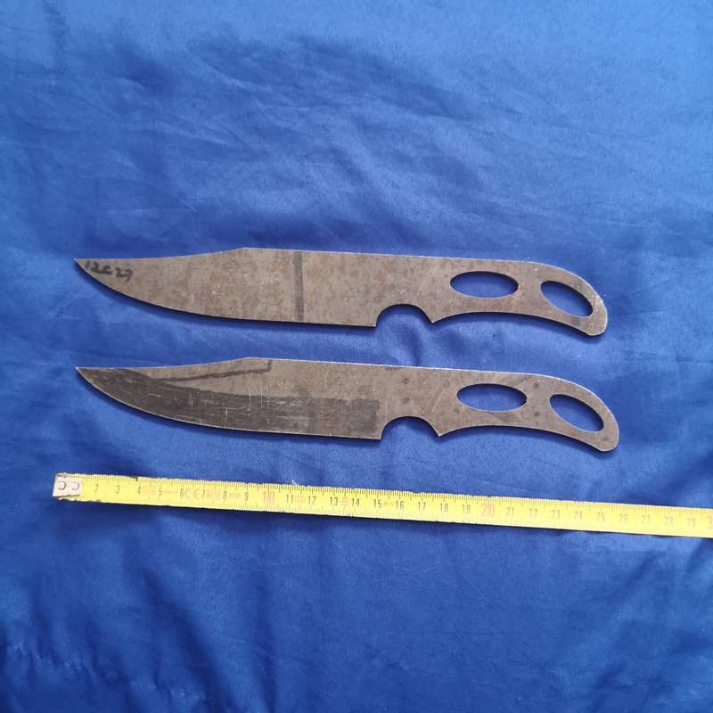 Survival Knife steel blank blades- Vintage- Sold Seperately