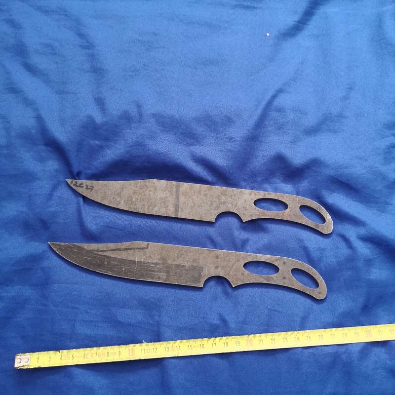 Survival Knife steel blank blades- Vintage- Sold Seperately