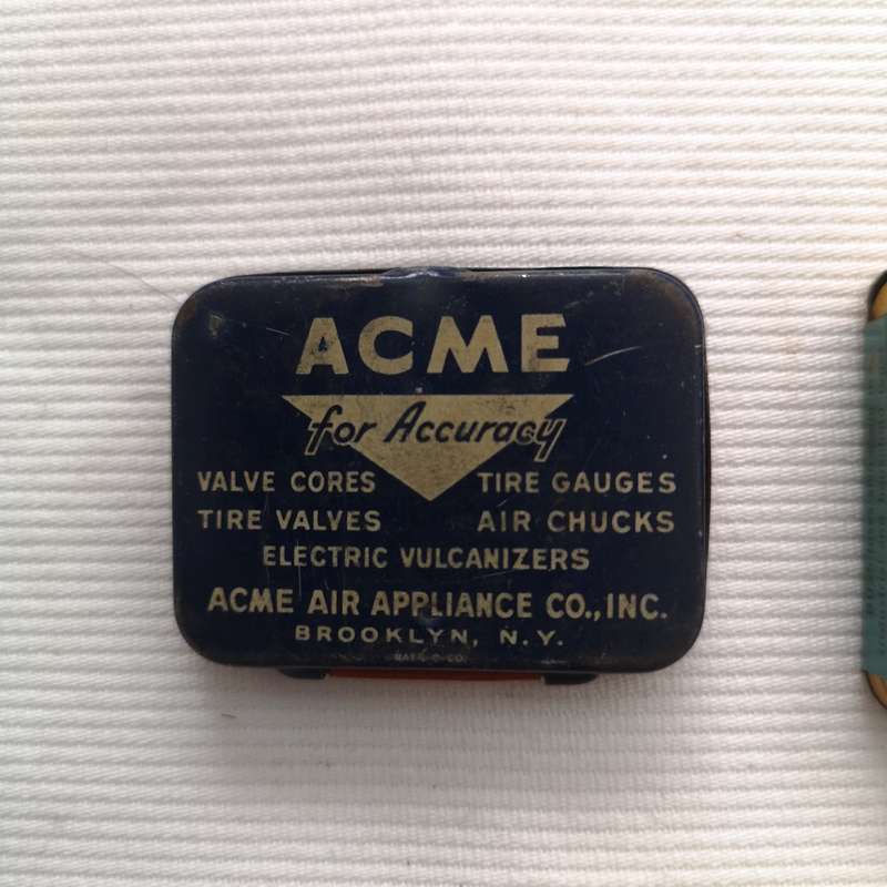 ACME Vintage Glass fuses with mini packaging tins