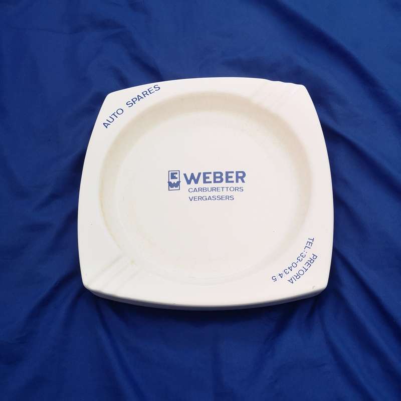 WEBER Carburettors Ashtray- Vintage