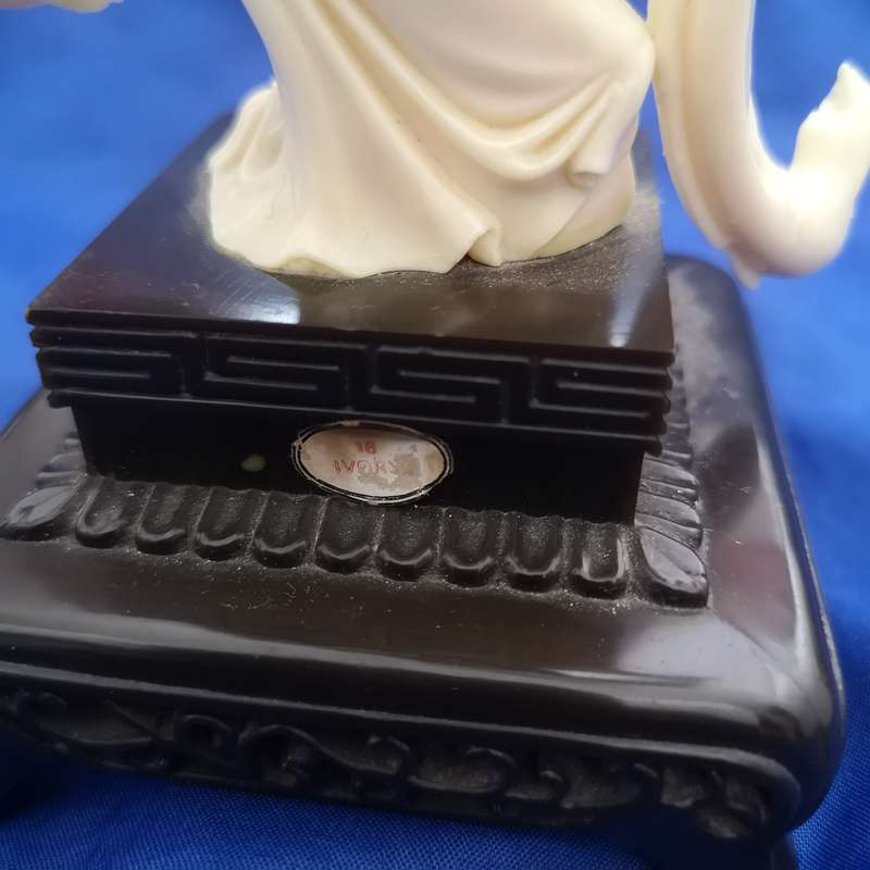 Vintage Painted Celluloid Geisha-Type Asian Woman Figurine By VITA - Hong Kong