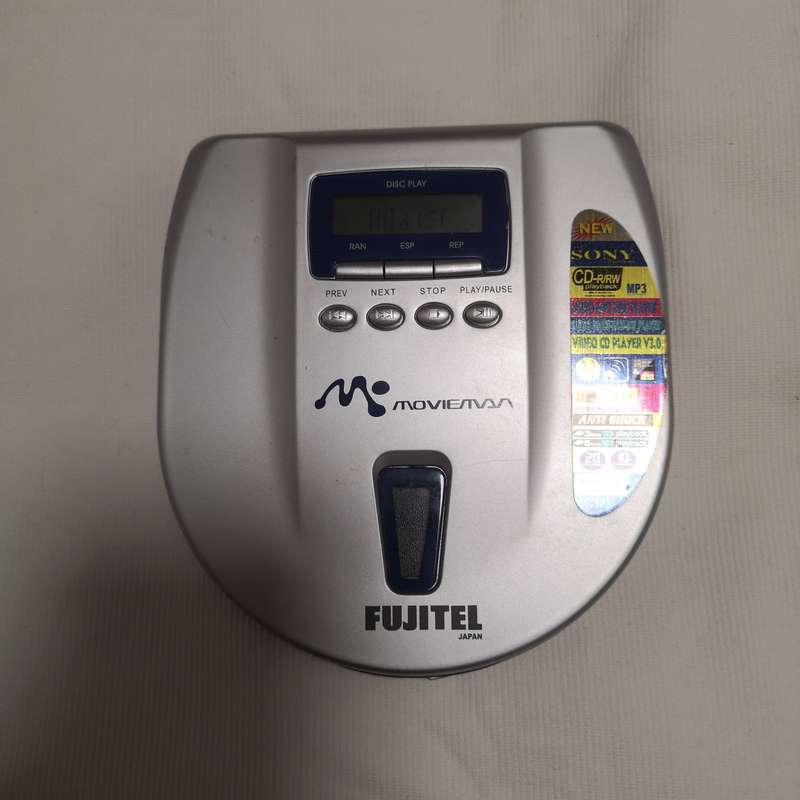 Fujitel Japan- SONY Technology- Portable CD, MP3, VCD Player