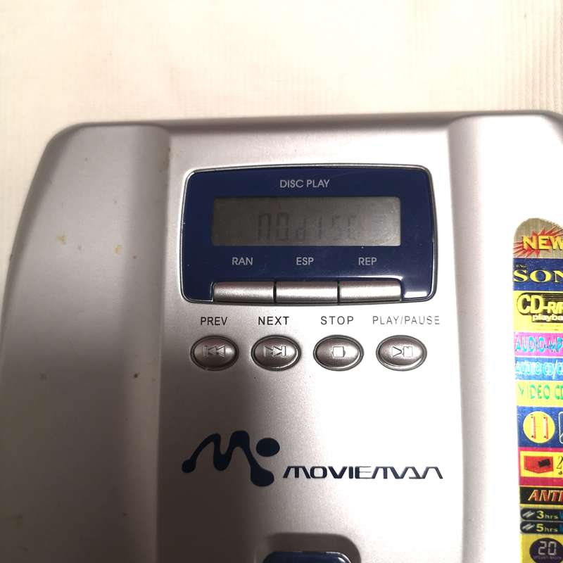 Fujitel Japan- SONY Technology- Portable CD, MP3, VCD Player