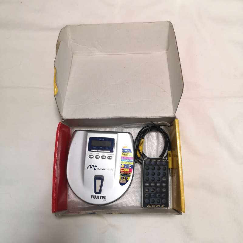 Fujitel Japan- SONY Technology- Portable CD, MP3, VCD Player