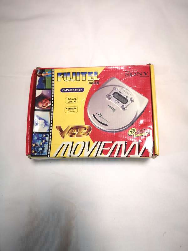 Fujitel Japan- SONY Technology- Portable CD, MP3, VCD Player