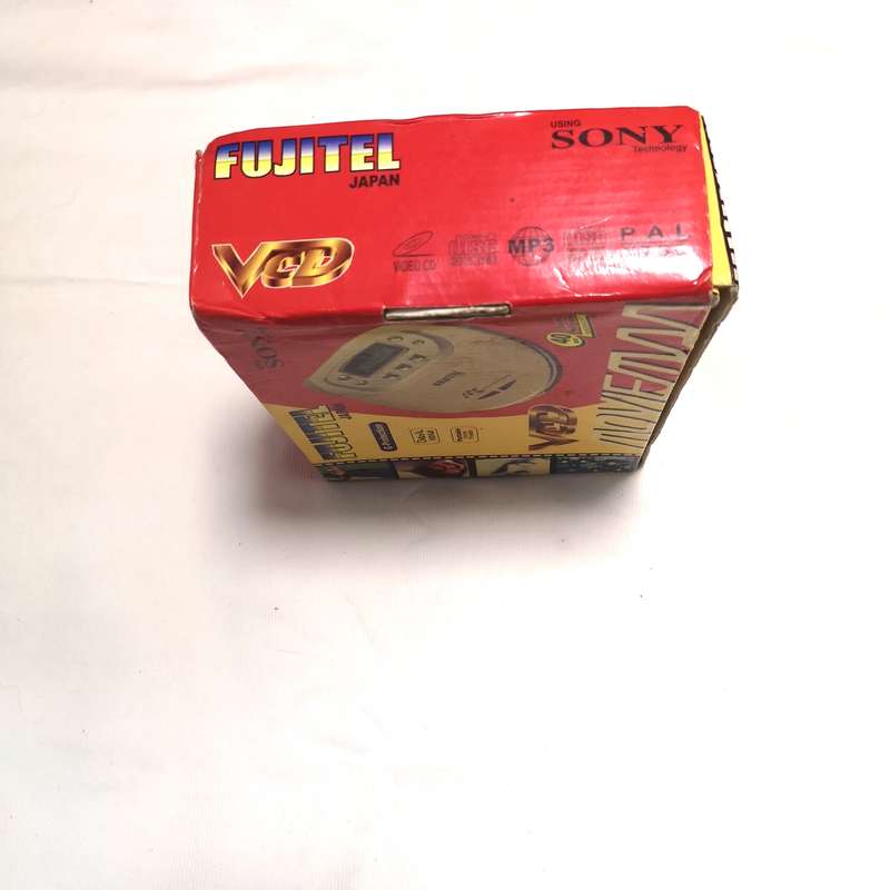 Fujitel Japan- SONY Technology- Portable CD, MP3, VCD Player