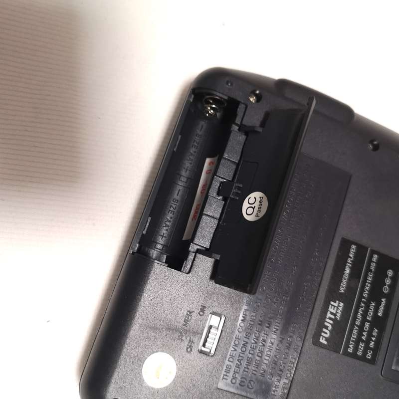 Fujitel Japan- SONY Technology- Portable CD, MP3, VCD Player