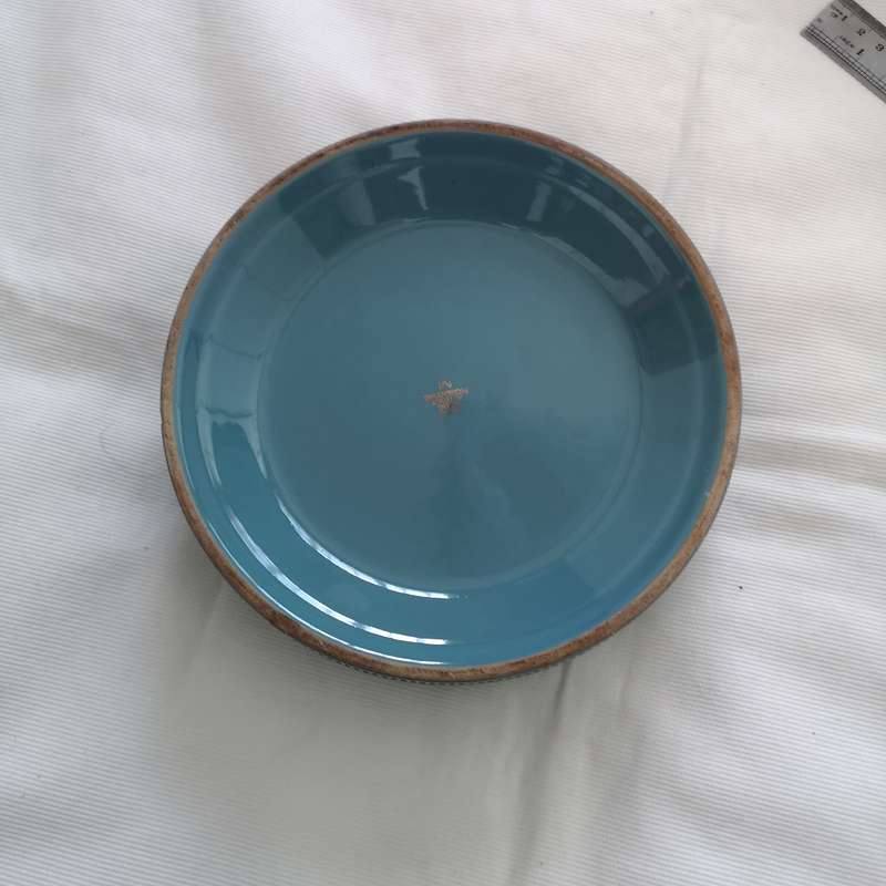 Vintage Florentine Ashtray. Handmade, Handpainted 24ct plating