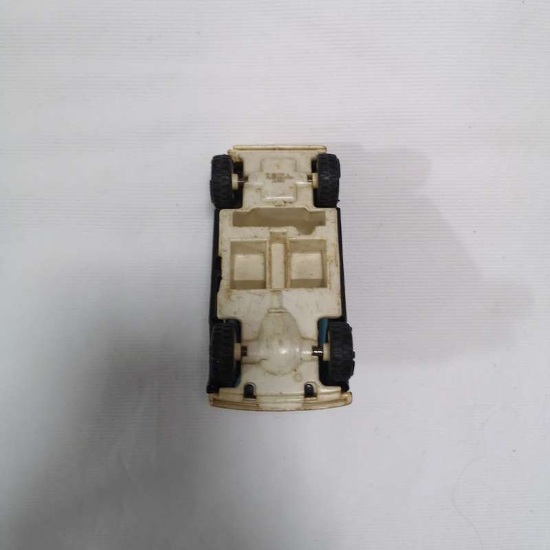 BUDDY L 5 Black POLICE Patrol CAR Toy TINPLATE Metal VINTAGE 1980 VW POLO