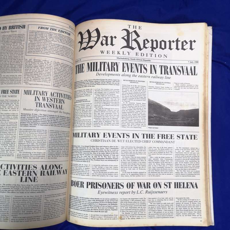 Anglo Boer war Through Pictures- The War Reporter