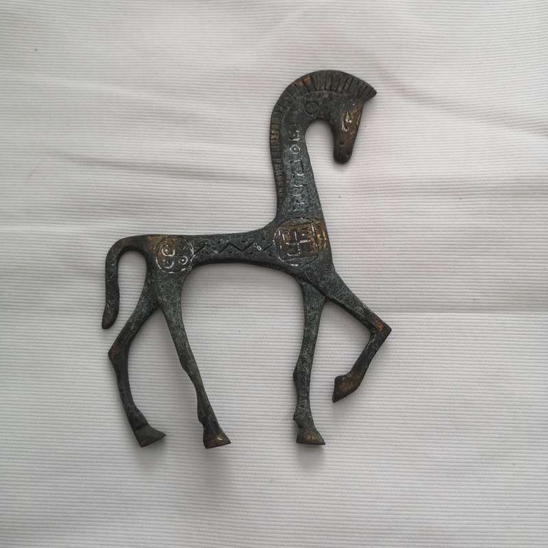 Antique Metal Horse - Possibly Greek Artifact