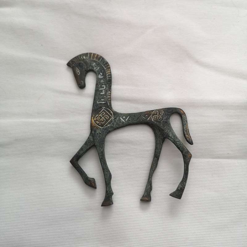 Antique Metal Horse - Possibly Greek Artifact