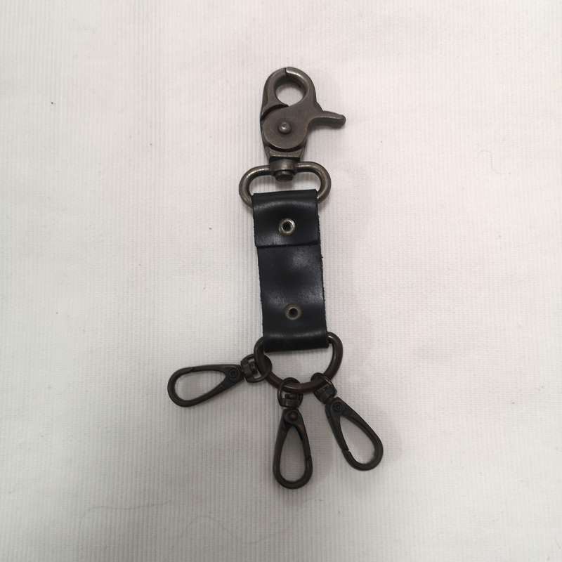 Genuine Leather Diesel Punk Keychain, Keys Holder.