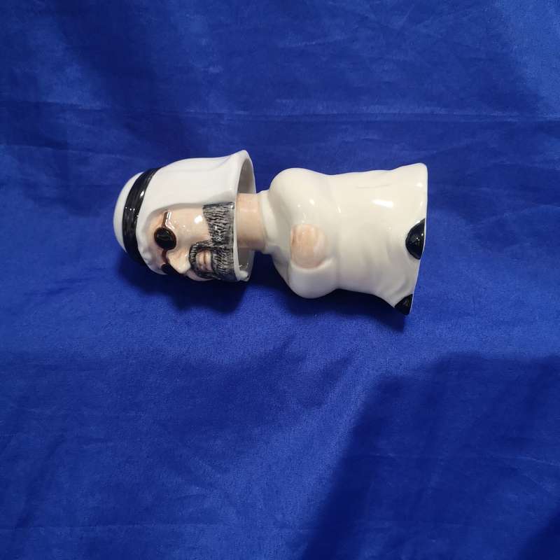 Ceramic Al Jaber Gallery Arab Man Bobble Head 5" Figurine - Rare & Hard to Find