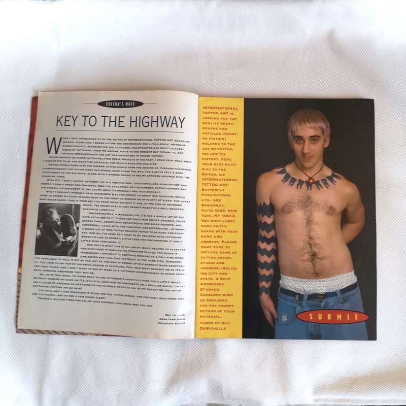 Tattoo art magazine Dec 1994- Vintage