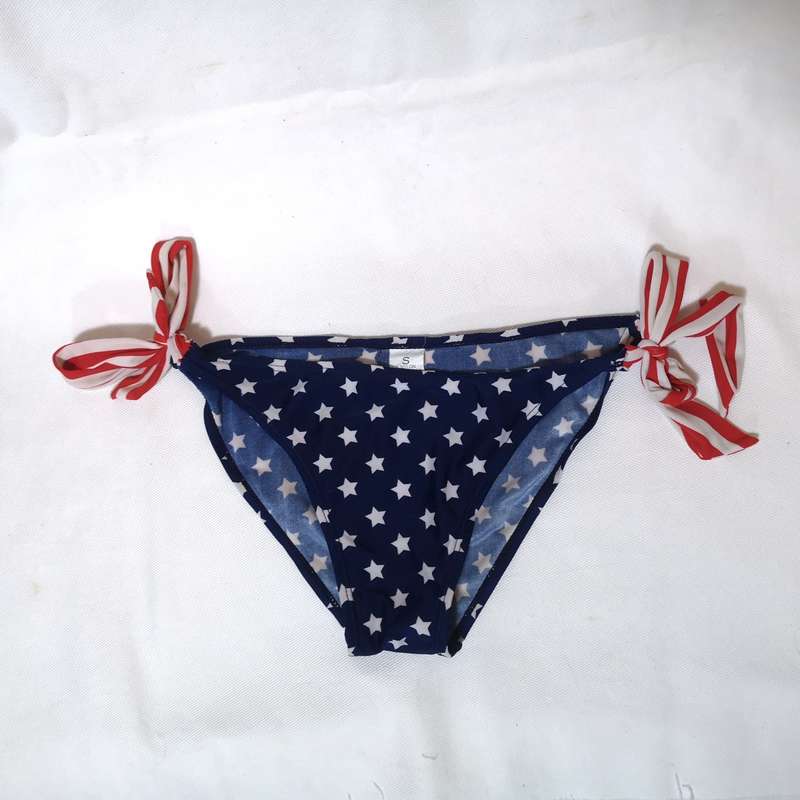 American Flag Vintage Bikini bottom