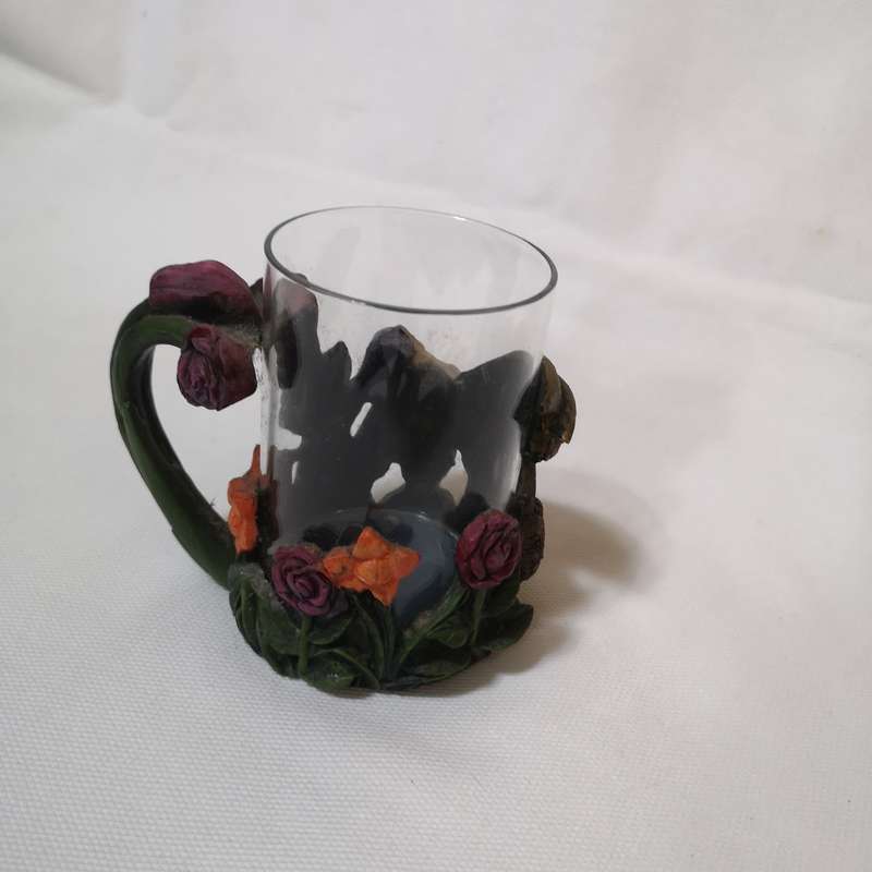 Fairy Glass Mug- Beautiful Piece