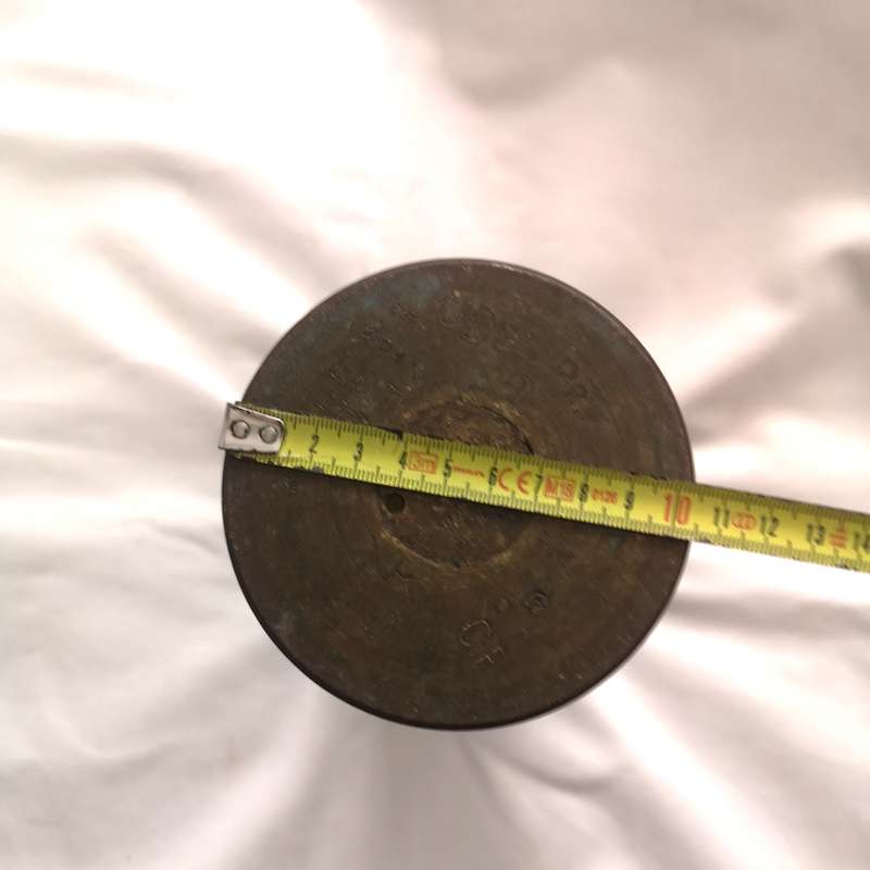 1940 25 POUNDER FIELD ARTILLERY GUN BRASS SHELL CASING With Primer