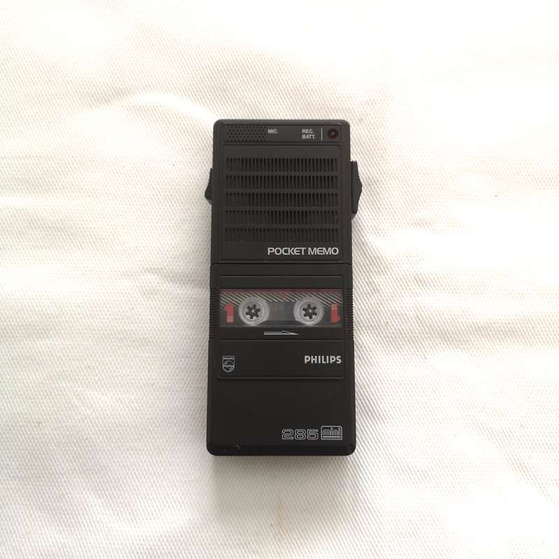 RARE Vintage Philips Pocket Memo 285 Mini