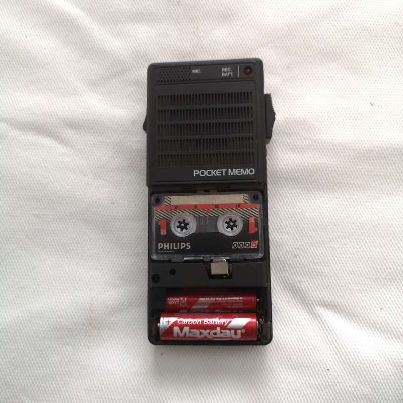 RARE Vintage Philips Pocket Memo 285 Mini