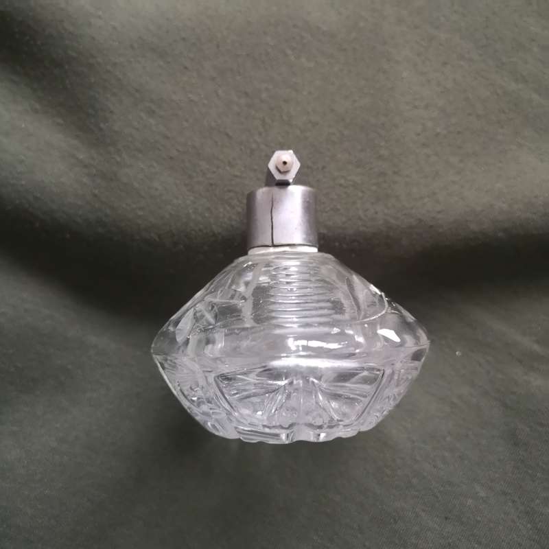 Vintage Cut Crystal Atomizer Bottle Large.