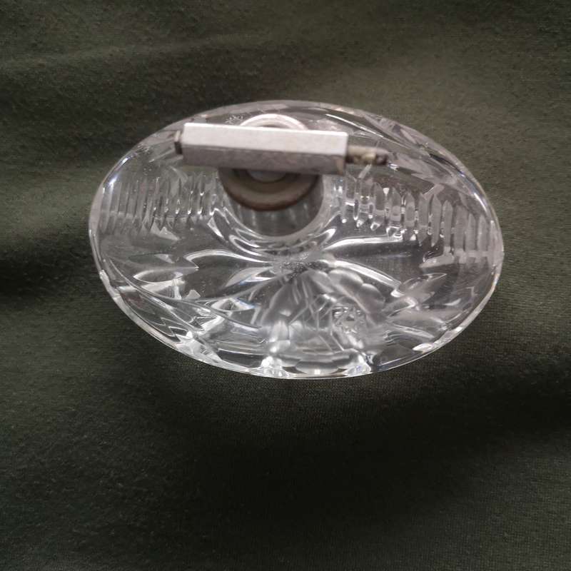 Vintage Cut Crystal Atomizer Bottle Large.