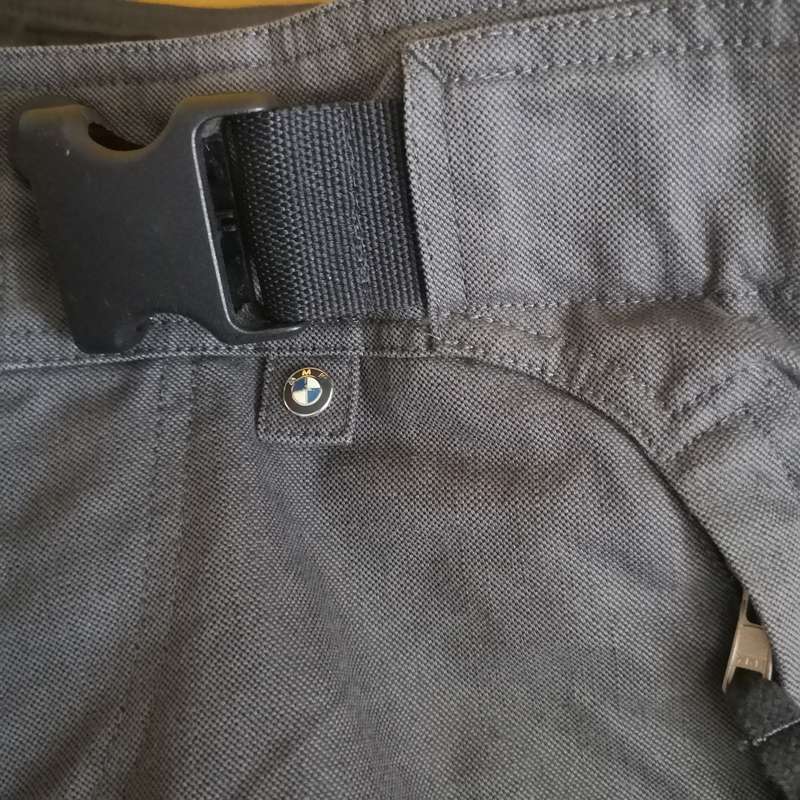 BMW Motorrad Padded Moto Riding City Canvas Trousers Size M Motorcycle Pants