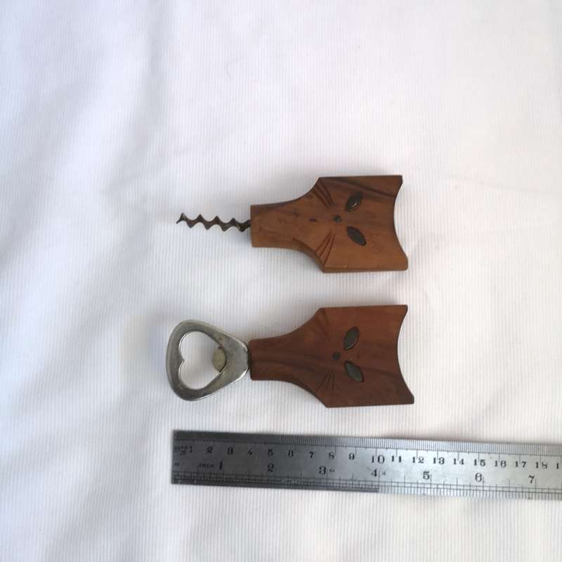 Pussycat Bottle Opener Set- 70s Danish Design