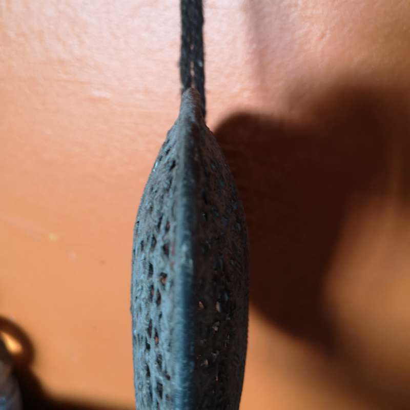Perforated Metal Heart Hanging Decoration- Vintage