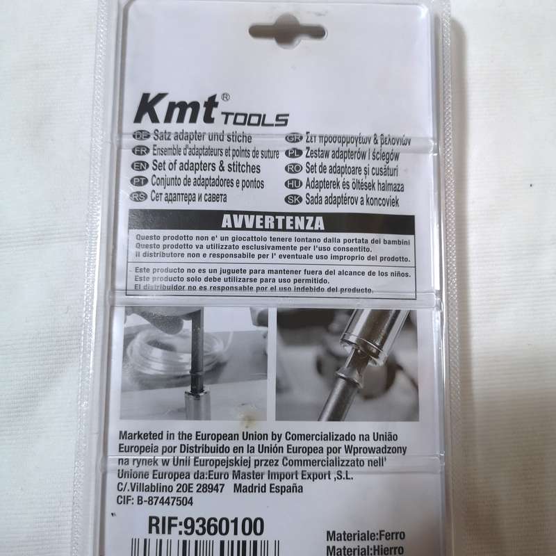 Bit Set & Adaptor 16pcs - KMT Tools CrV