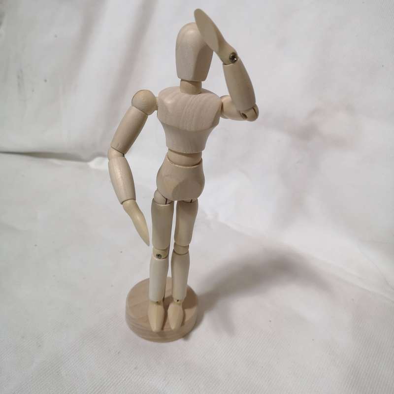 Wooden Jointed Doll Man Figures Model Painting Sketch Cartoon