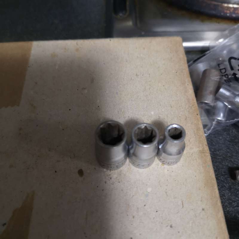 Craftsman CrV Imperial Size Sockets- Vintage