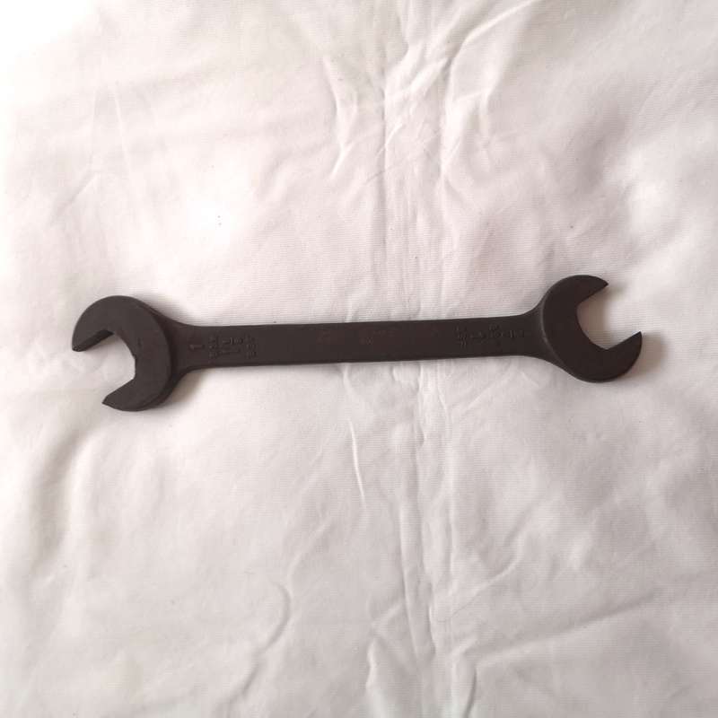 Large Industrial Vintage Lion Brand Imperial Spanner