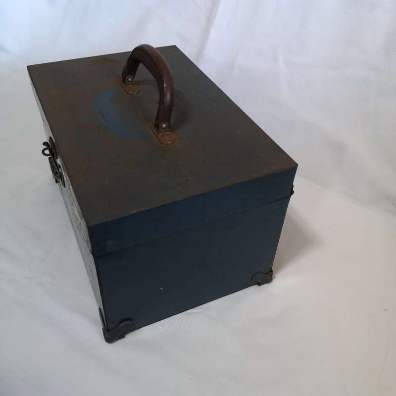 Original KROST Steel Ware Vintage Tool Box