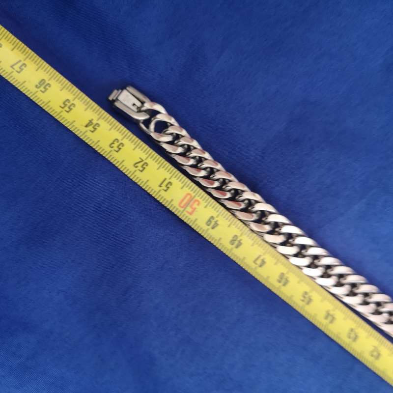 Mens Stainless Steel Neck chain- Close link- Professional Clasp