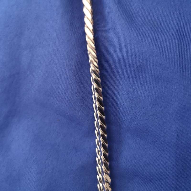 Mens Stainless Steel Neck chain- Close link- Professional Clasp