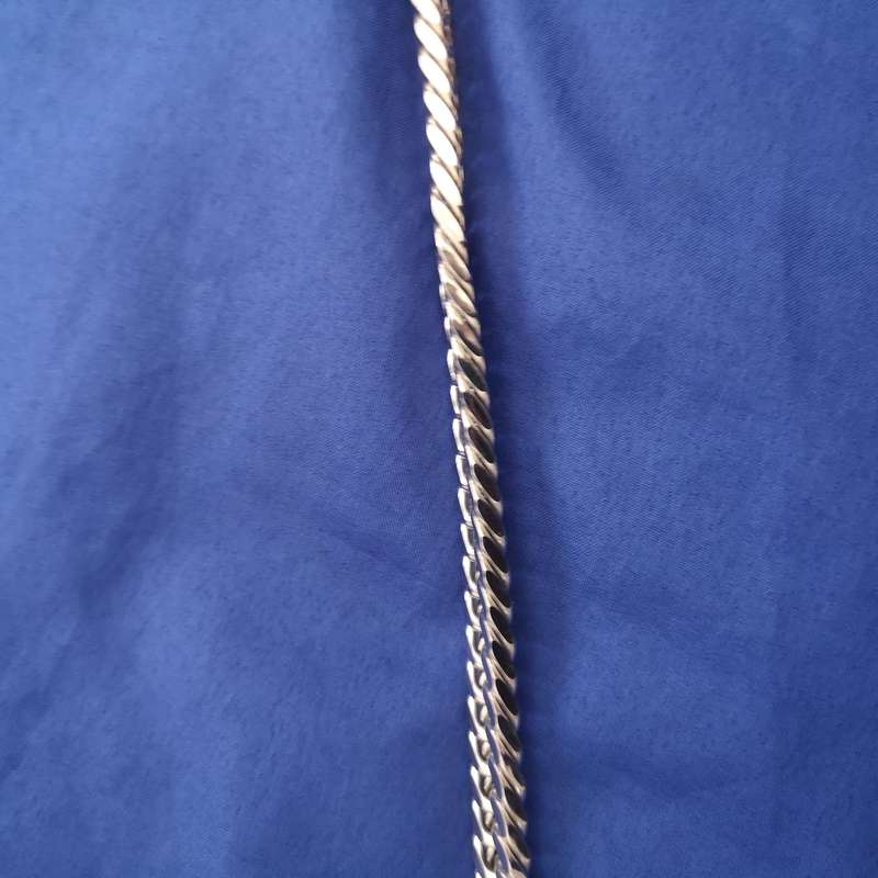 Mens Stainless Steel Neck chain- Close link- Professional Clasp