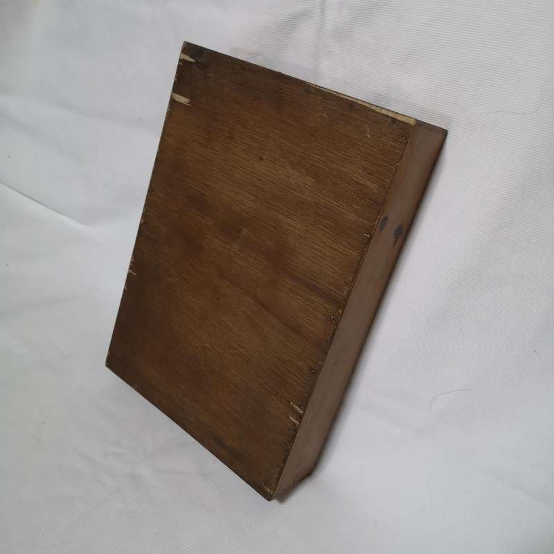 Vintage Wood Card Holder
